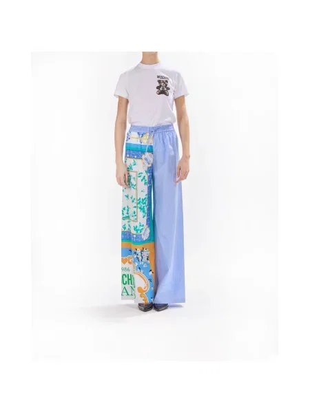 Spodnie Moschino z nadrukiem
