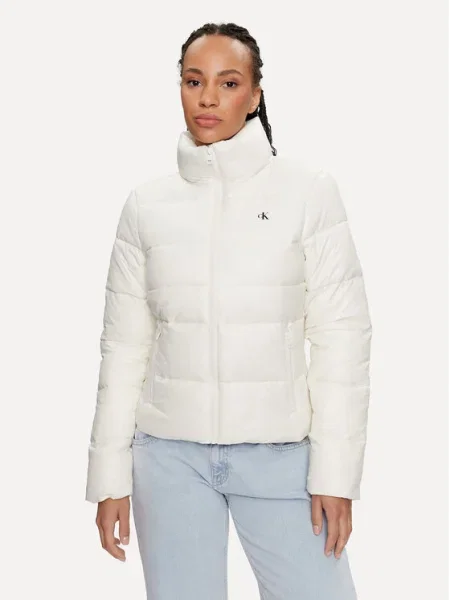 Яке Calvin Klein Jeans зимен модел бежово