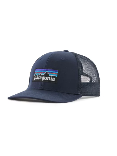 Czapka Patagonia Logo Trucker Hat New Navy Universal niebieska
