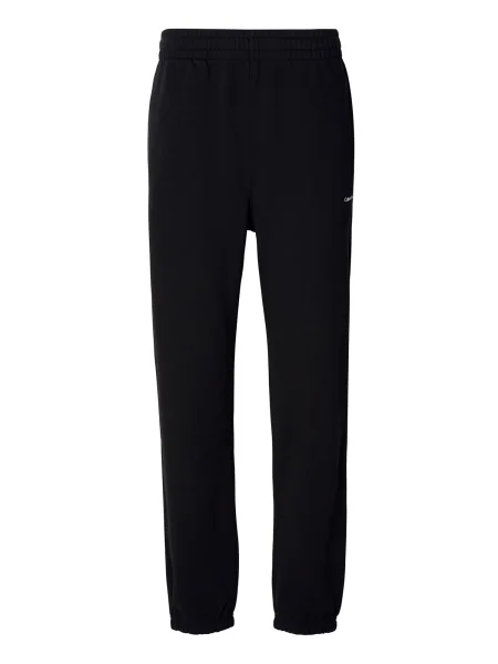Calvin Klein Pantaloni NANO / alb negru