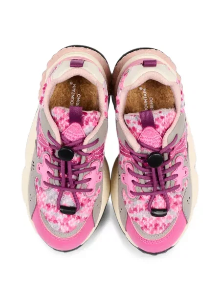 Sneakersy dziecięce Flower Mountain różowe