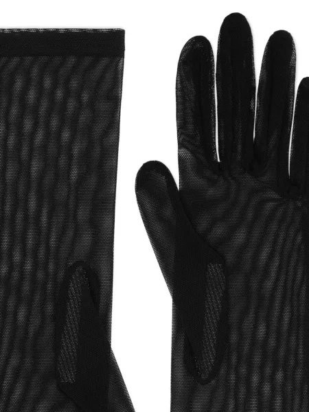 Mănuși Dolce & Gabbana din tul negru