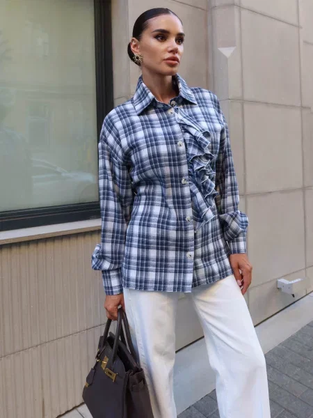 Штани палаццо Jadone Fashion Sorochka_Siut_dzhyns джинс бавовна/поліестер