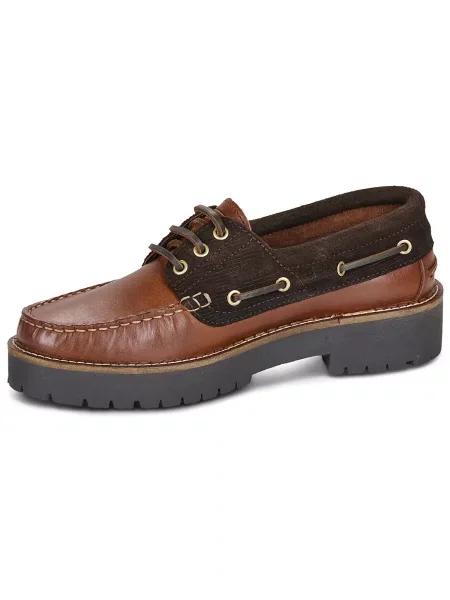 Pantofi Barbour din piele maro