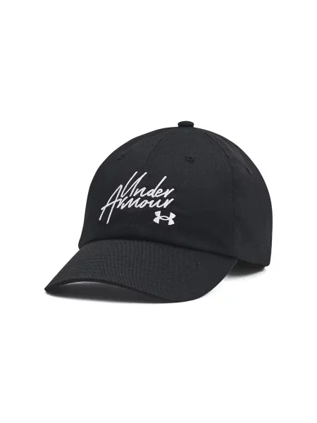 Шапка с козирка Under Armour Favorites с апликация черно