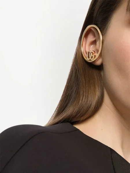 Auskarai Dolce & Gabbana auksinė