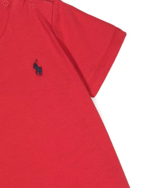 Koszulka polo dziecięca Polo Ralph Lauren czerwona
