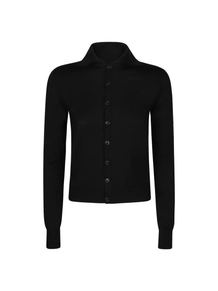 Sweter Mm6 Maison Margiela wełniany czarny