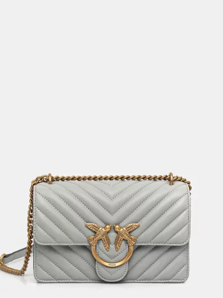 Crossbody kabelka Pinko sivá