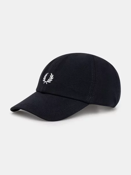 Capac FRED PERRY Pique Classic Cap Navy/ Snow White Universal albastru