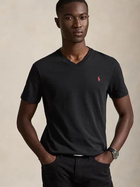 Tričko Polo Ralph Lauren čierna