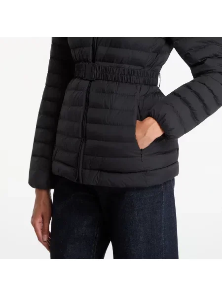 Jachetă Calvin Klein Ulw Belted Puffer Jacket Black L negru