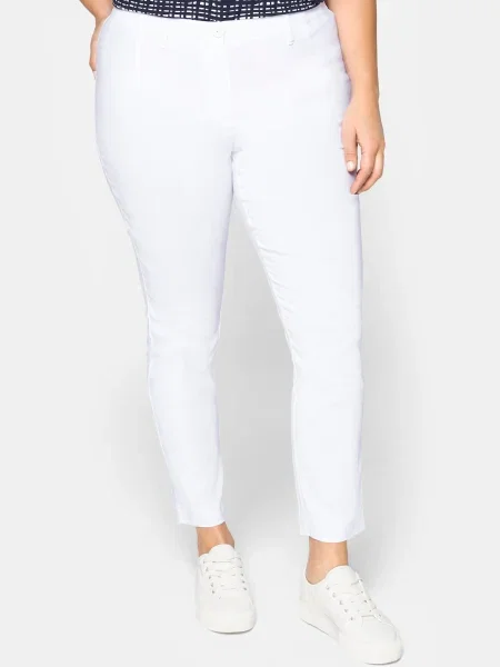 SHEEGO Pantaloni alb