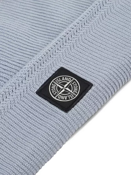 Čiapka Stone Island sivá