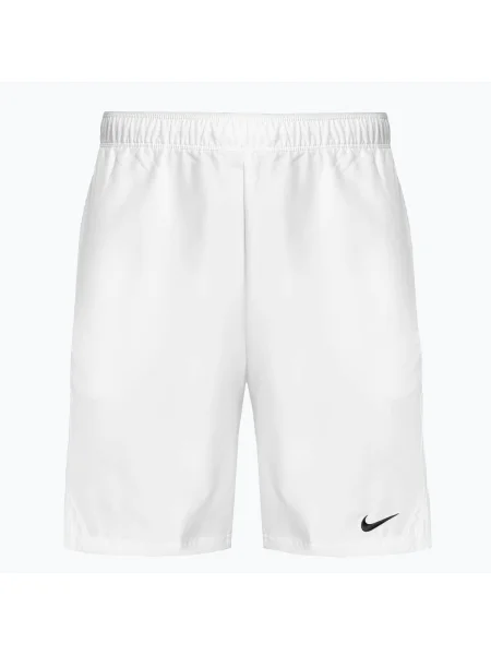 Pantaloni scurți de tenis pentru bărbați Nike Court Dri-Fit Victory 9" white/black alb