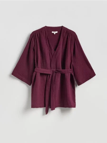 Муслінова блуза Reserved червона