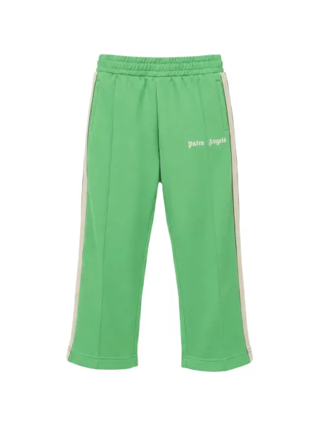 Spodnie dziecięce Palm Angels zielone