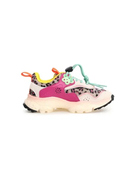 Sneakersy dziecięce Flower Mountain różowe