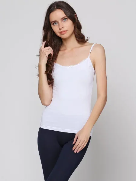 Fleri Майка для дому Мікрофібра/текстиль білий