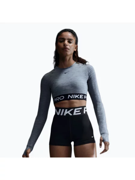 Tricou mânecă lungă Nike gri