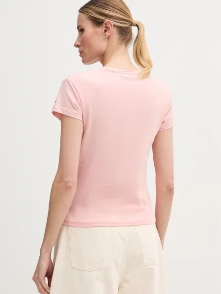 Tommy Hilfiger T-shirt basic różowa
