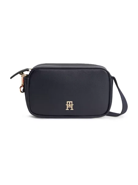 TOMMY HILFIGER Geantă de umăr marin / roșu / alb albastru