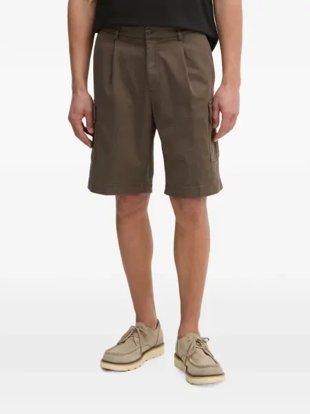 Pantaloni scurți cargo Aeronautica Militare maro