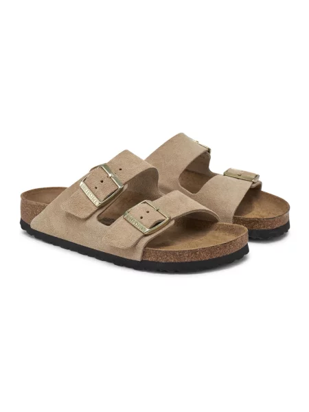 Sneakers Birkenstock Arizona Suede Leather Sandcastle EUR 36 beżowe