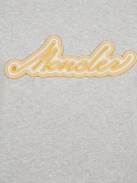 Pulover Moncler cu autograf gri