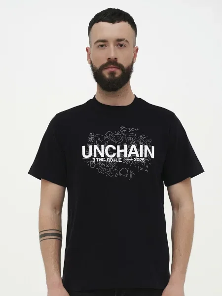Футболка Unchain черная