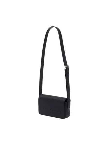 Torebka crossbody Alexander Wang skórzana czarna