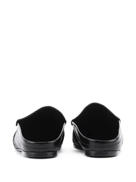 Кожени лоуфъри Toral Shoes черно