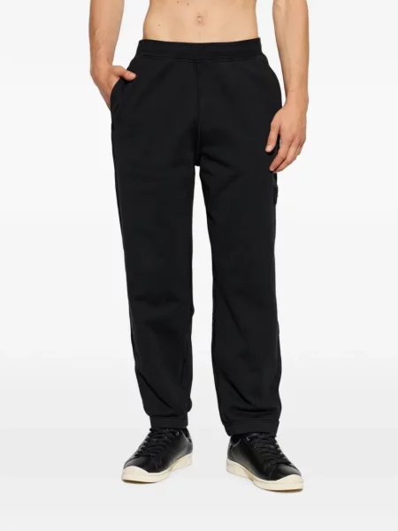 Pantaloni Stone Island cu strasuri negru