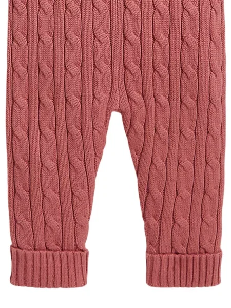 Spodnie dziecięce Polo Ralph Lauren różowe