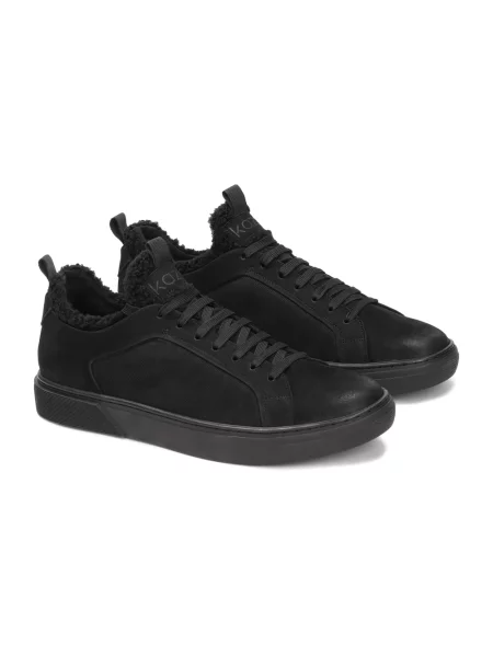 Sneakersy Kazar zamszowe czarne