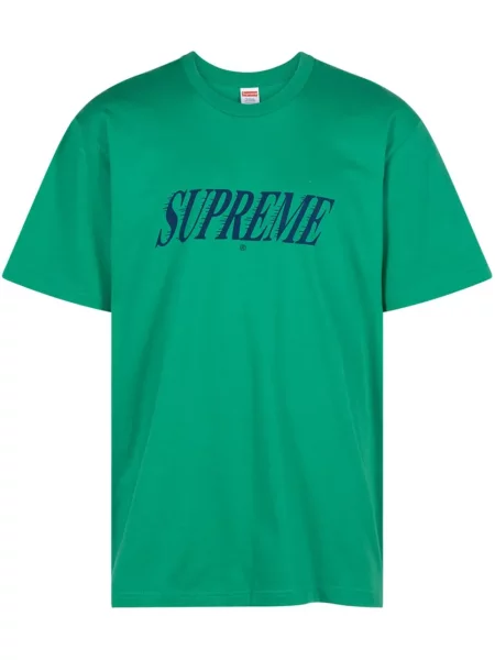 Tricou Supreme cu imagine verde