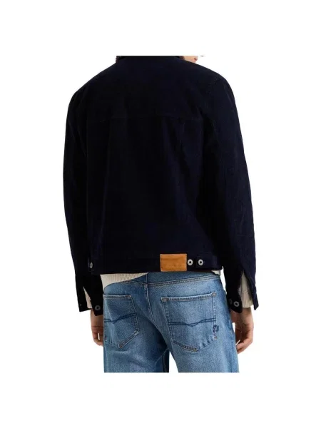 Geacă de blugi Pepe Jeans albastru