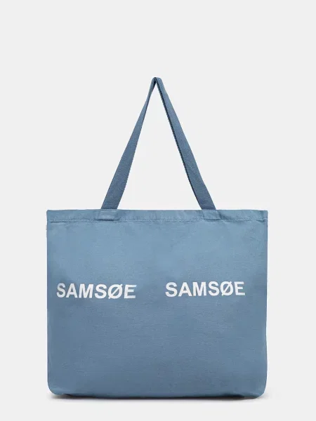 Чанта Samsoe Samsoe FRINKA синьо