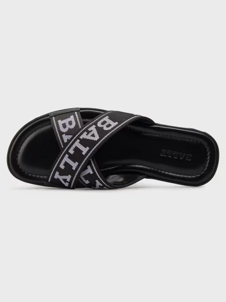 Шлепанцы Bally черные