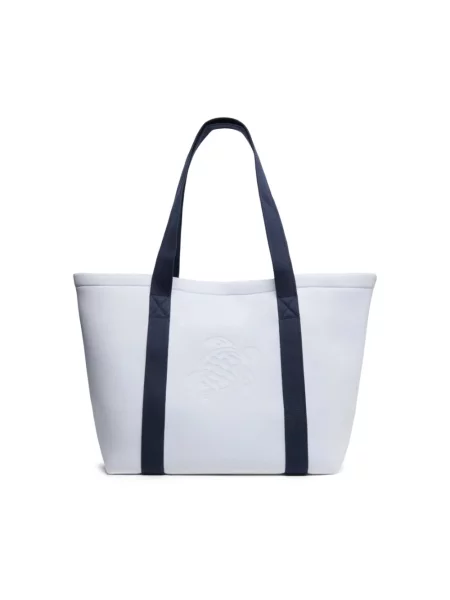 Vilebrequin torebka shopper BAGSIB biała
