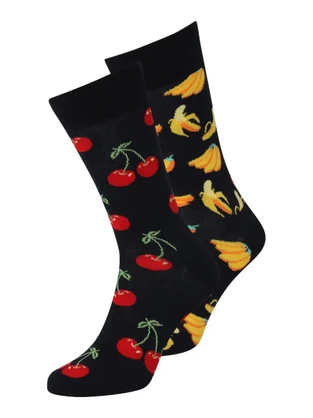 Happy Socks Zokni éjkék / sárga fekete