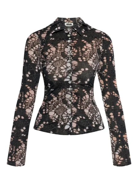 Długa koszula Avavav czarna