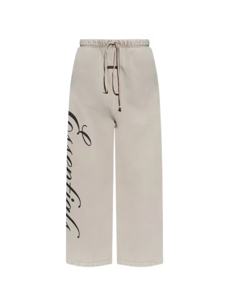 Pantaloni Fear Of God Essentials cu imagine gri