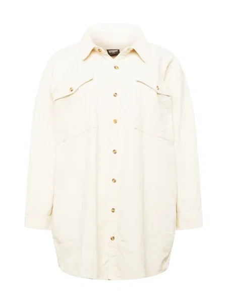 Urban Classics Geacă de primăvară-toamnă nisipiu alb