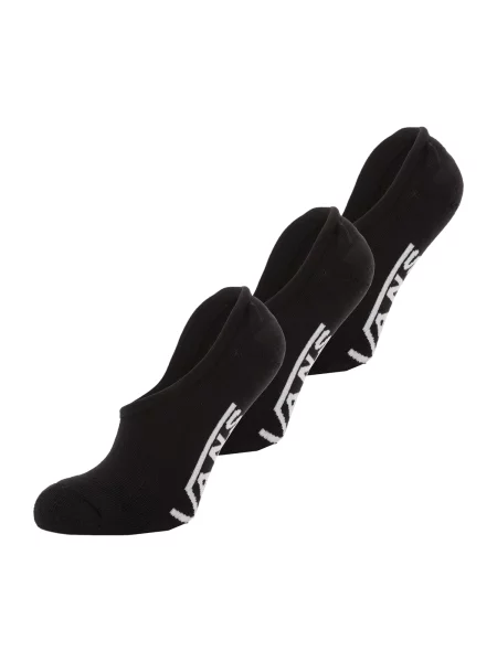 VANS Șosete sport CLASSIC NO SHOW ROX negru alb