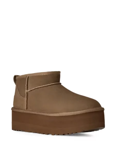 Botine Ugg cu platformă clasici maro