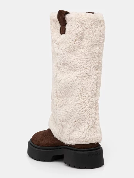 Steve Madden csizma Godiva platformos bézs