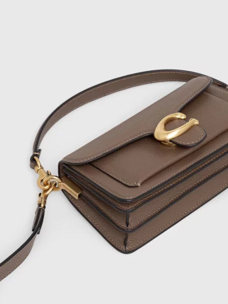 Кожаная сумка Coach