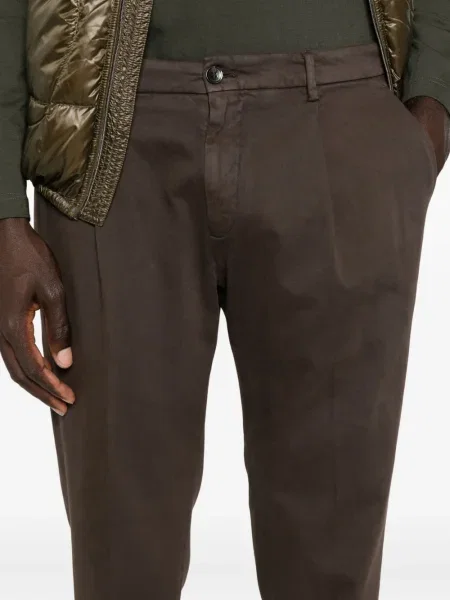 Pantaloni Briglia 1949 plisate maro