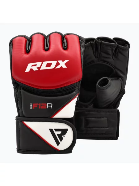 Rękawice grapplingowe RDX Glove New Model red czerwone